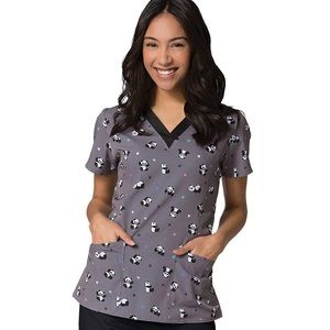 Medium panda scrub top